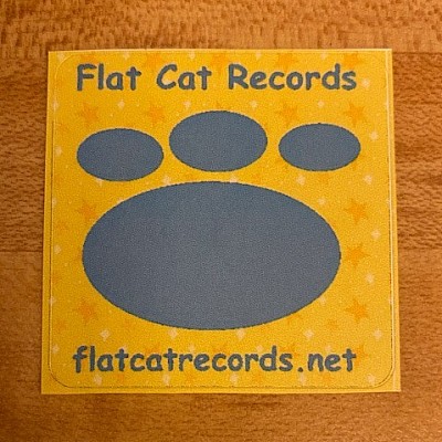 Flat Cat Records Sticker